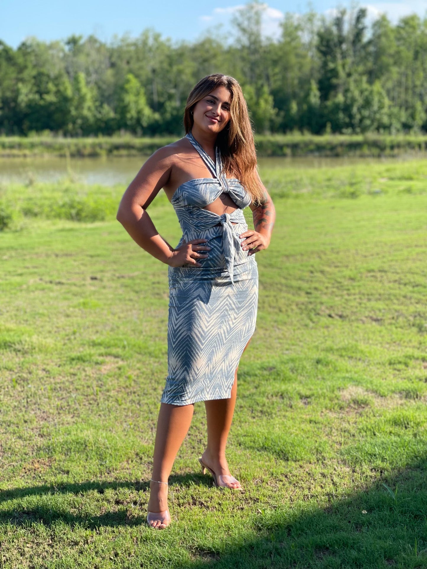 Knot Your Average Midi Dress