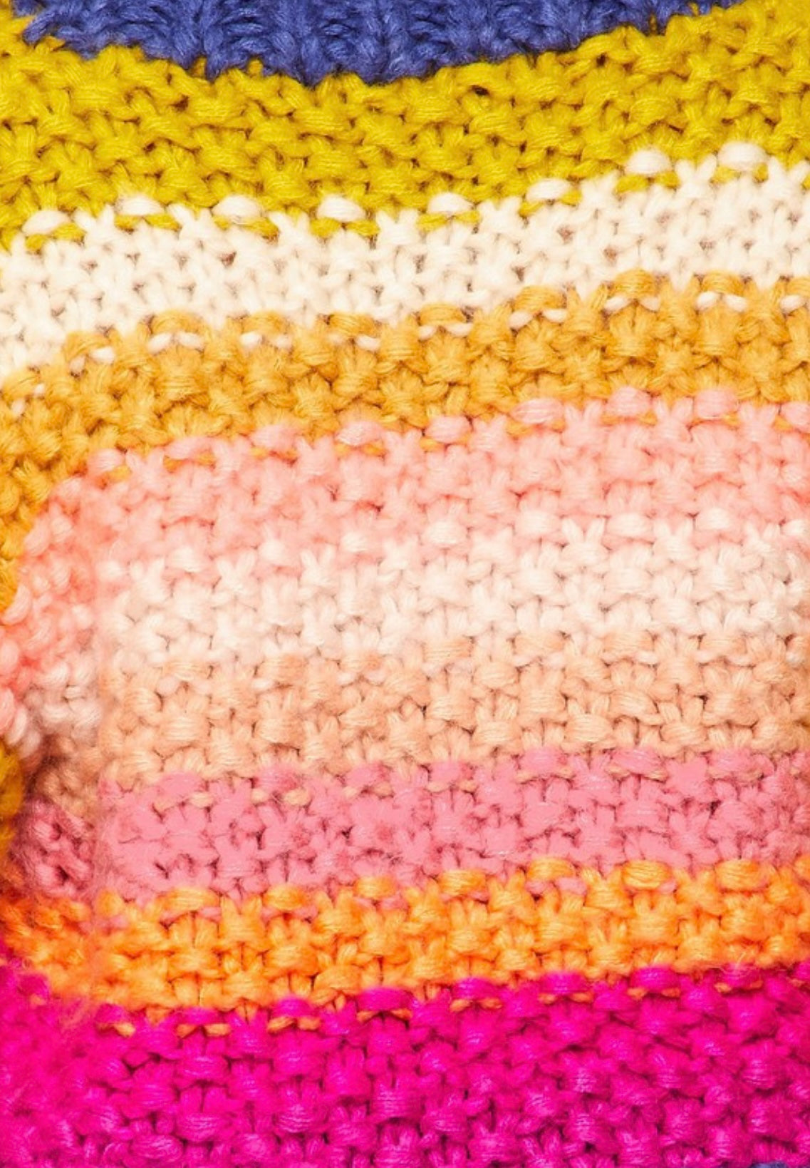 Sunshine Cropped Knit Sweater