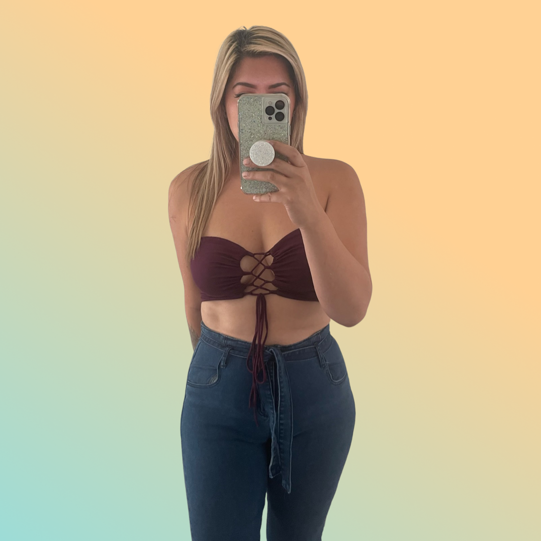 メーカー 一覧 Andi Crop Top – Marvita Apparel カットソー(長袖/七分)